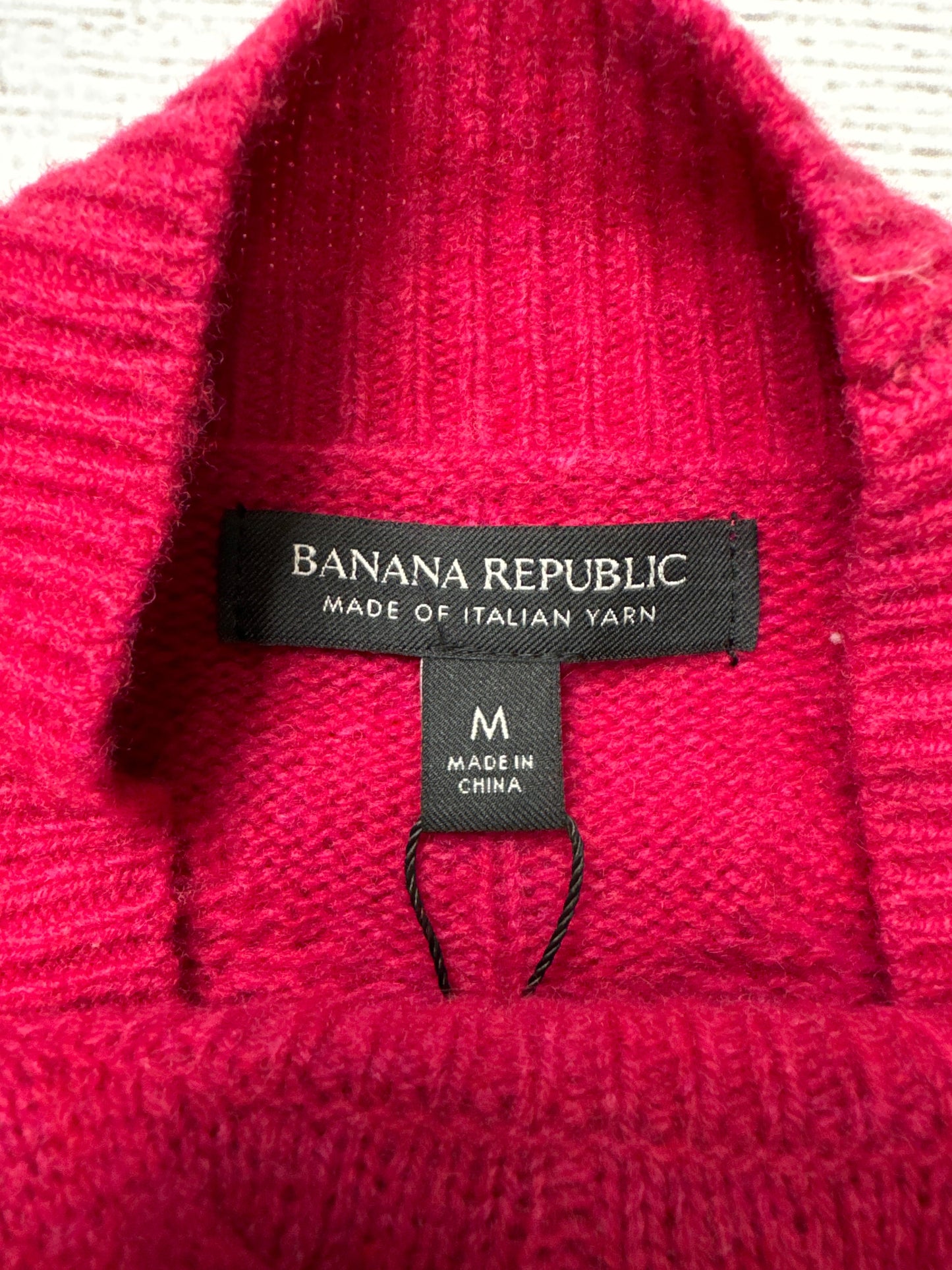 Sweater By Banana Republic In Pink, Size: M