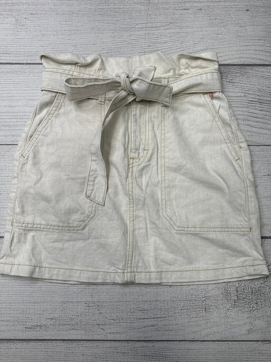 Skirt Mini & Short By Free People In White, Size: 0