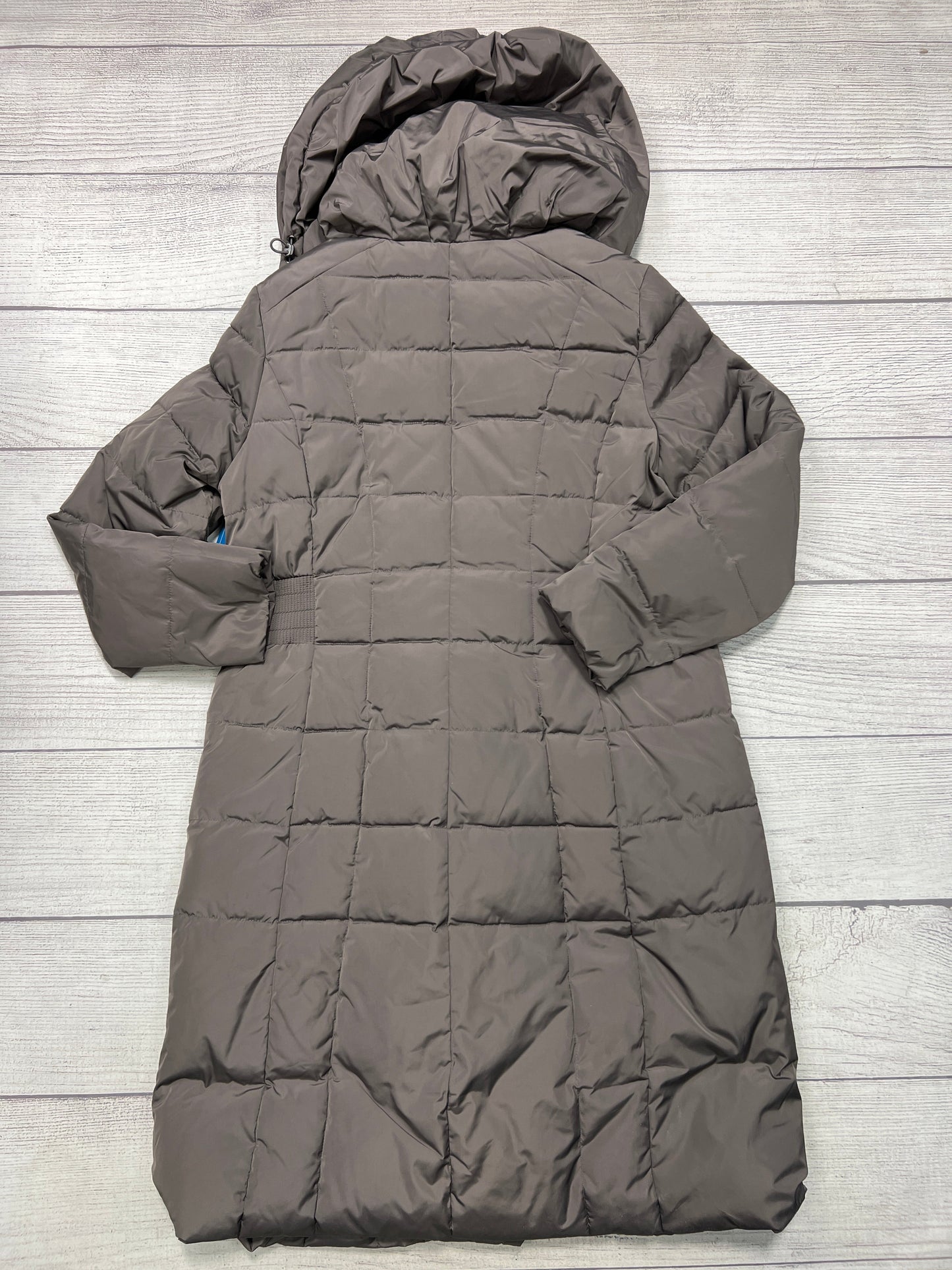 Coat Parka By Cole-Haan In Grey, Size: L