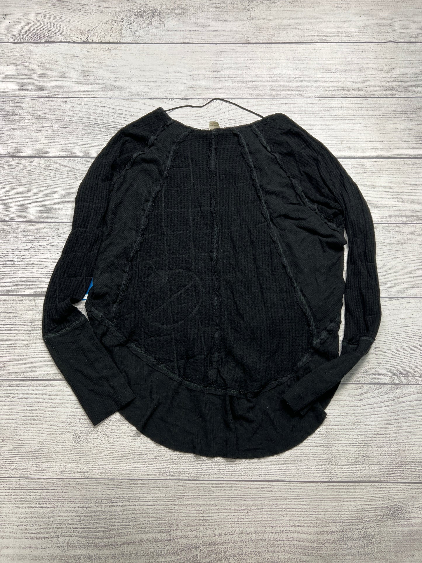 Top Long Sleeve By We The Free In Black, Size: M