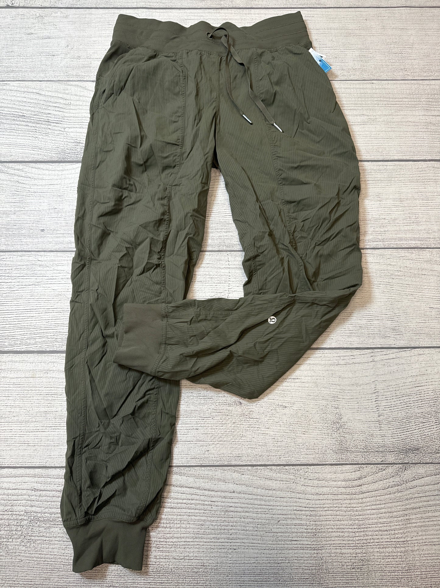 Athletic Pants By Lululemon In Green, Size: 6