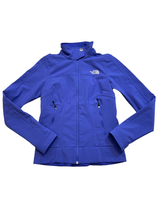 Athletic Jacket By The North Face In Purple, Size: Xs