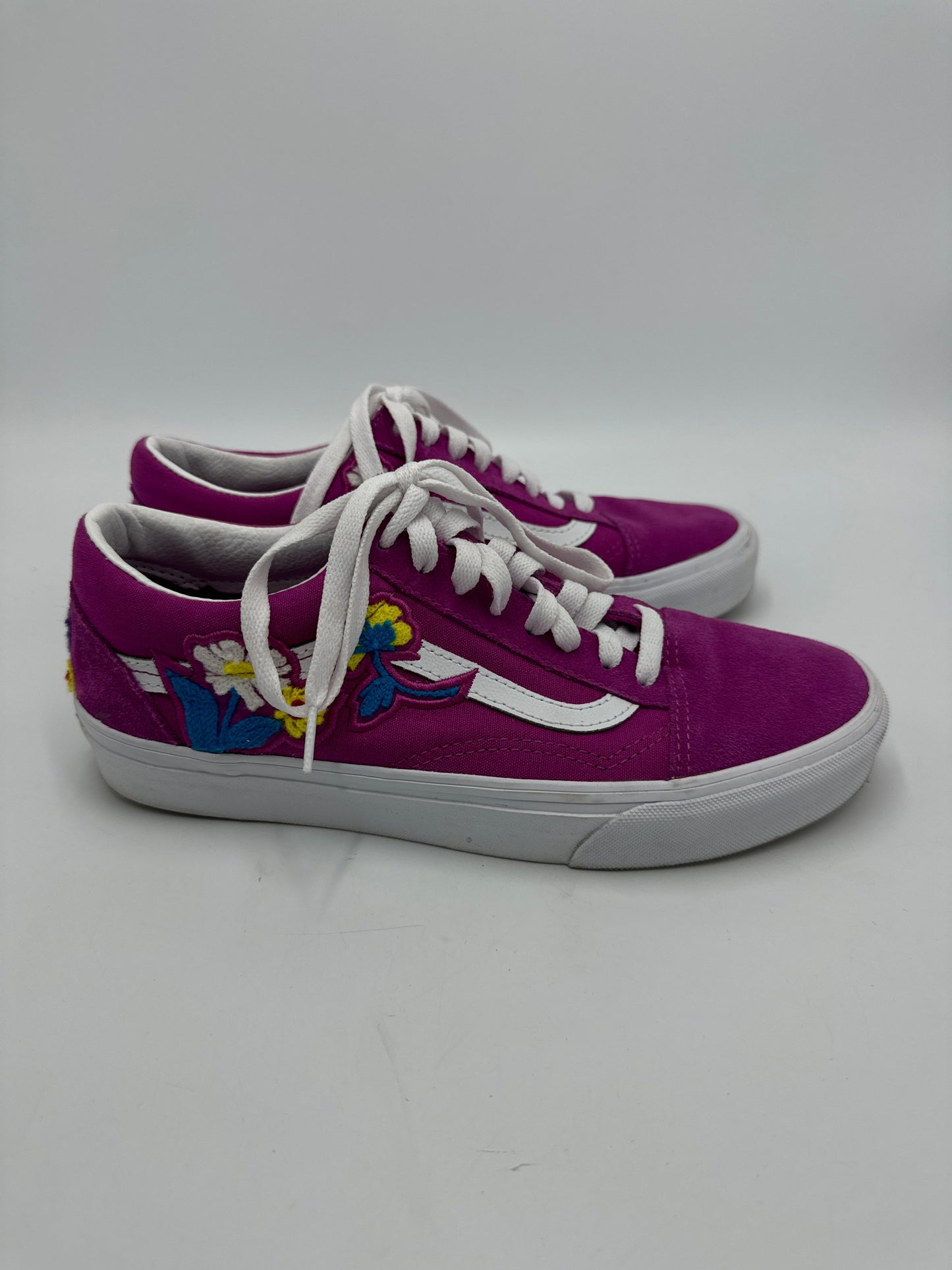 Shoes Athletic By Vans In Pink, Size: 9