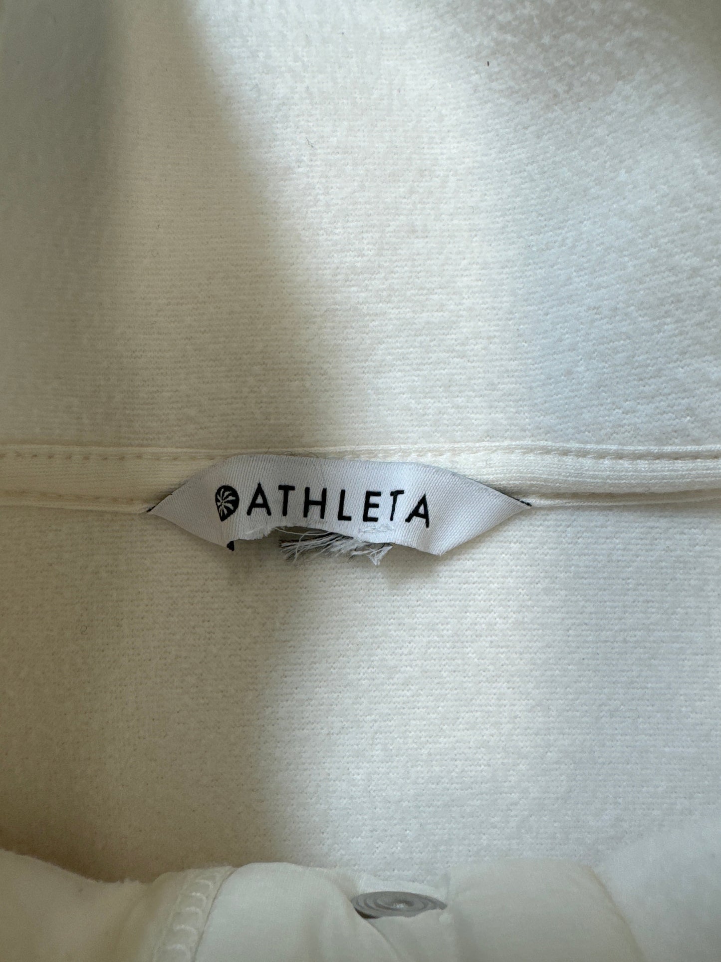 Athletic Fleece By Athleta In White, Size: 2x