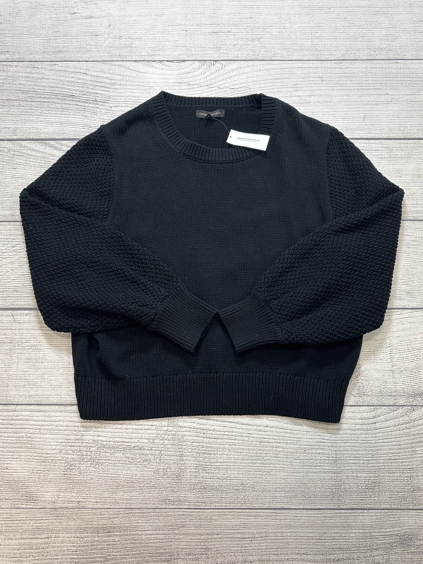 Sweater By Banana Republic In Black, Size: Xl