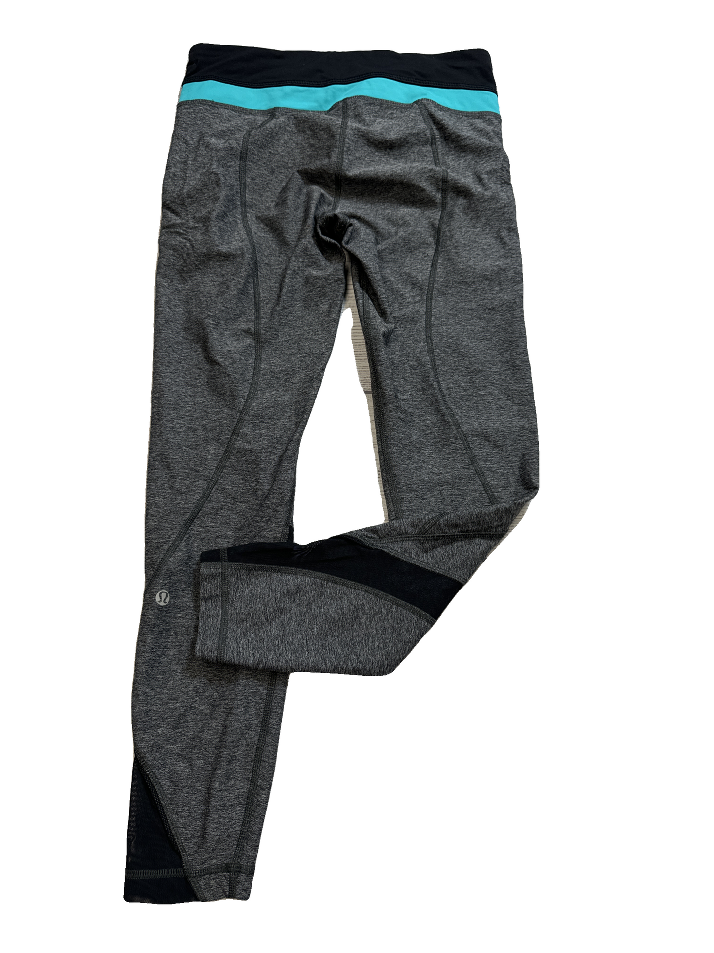 Athletic Leggings By Lululemon In Grey, Size: S