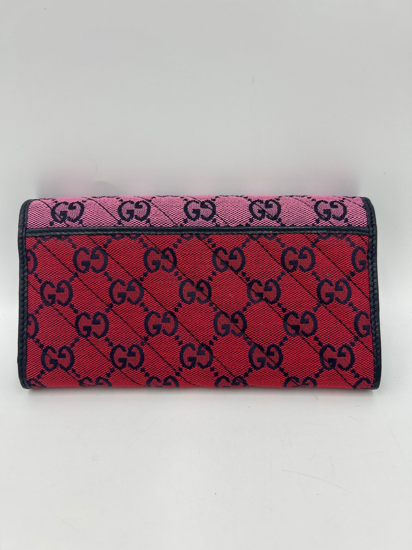 Gucci GG Ltd. Edition Multicolor Continental Designer Wallet