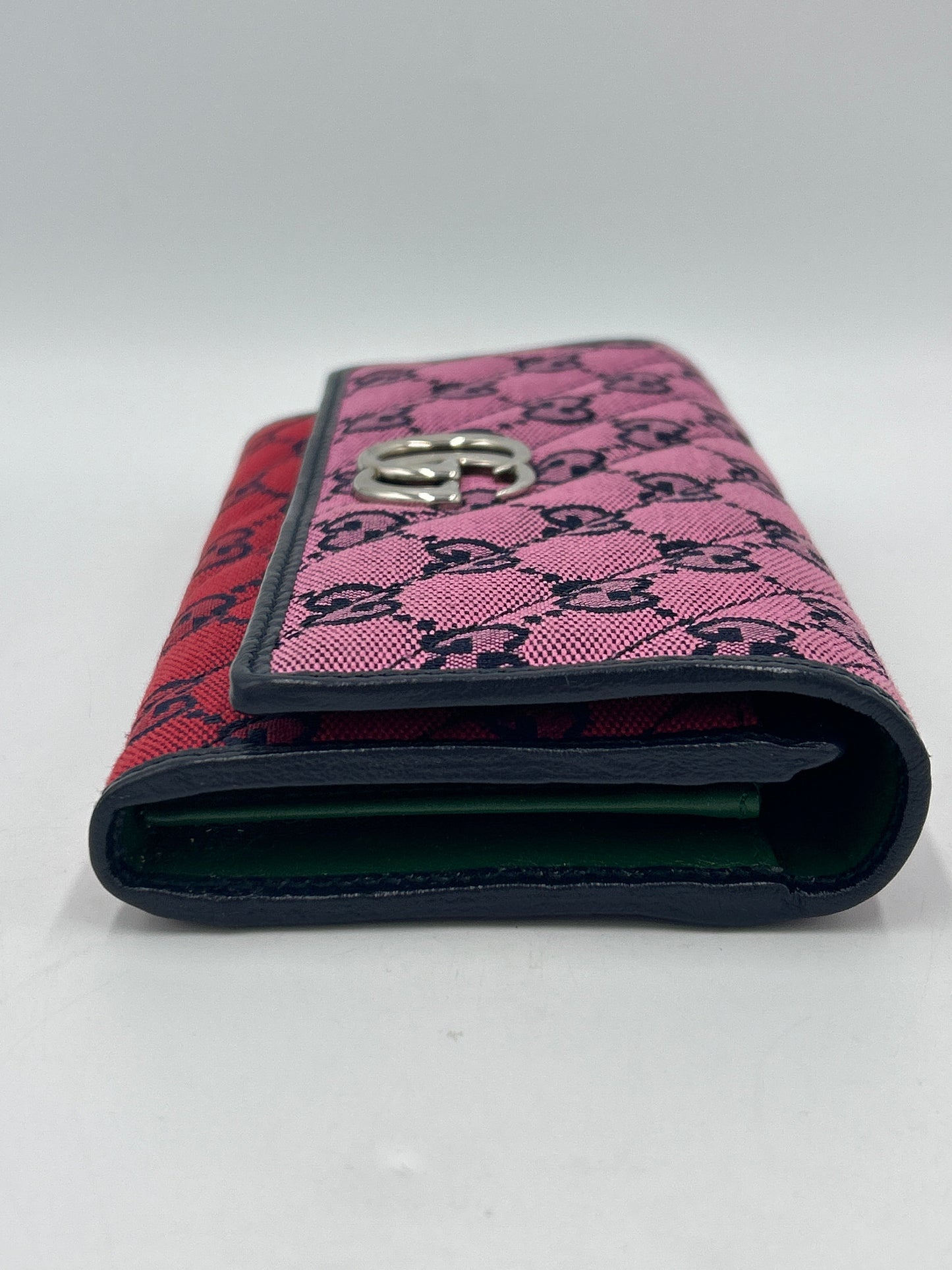 Gucci GG Ltd. Edition Multicolor Continental Designer Wallet