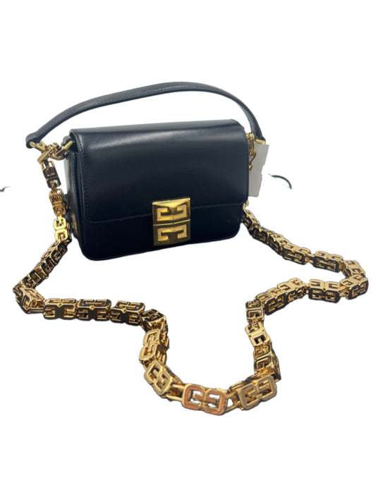 Givenchy 4G Mini Bag w/ Removable Gold Box G Shoulder Strap