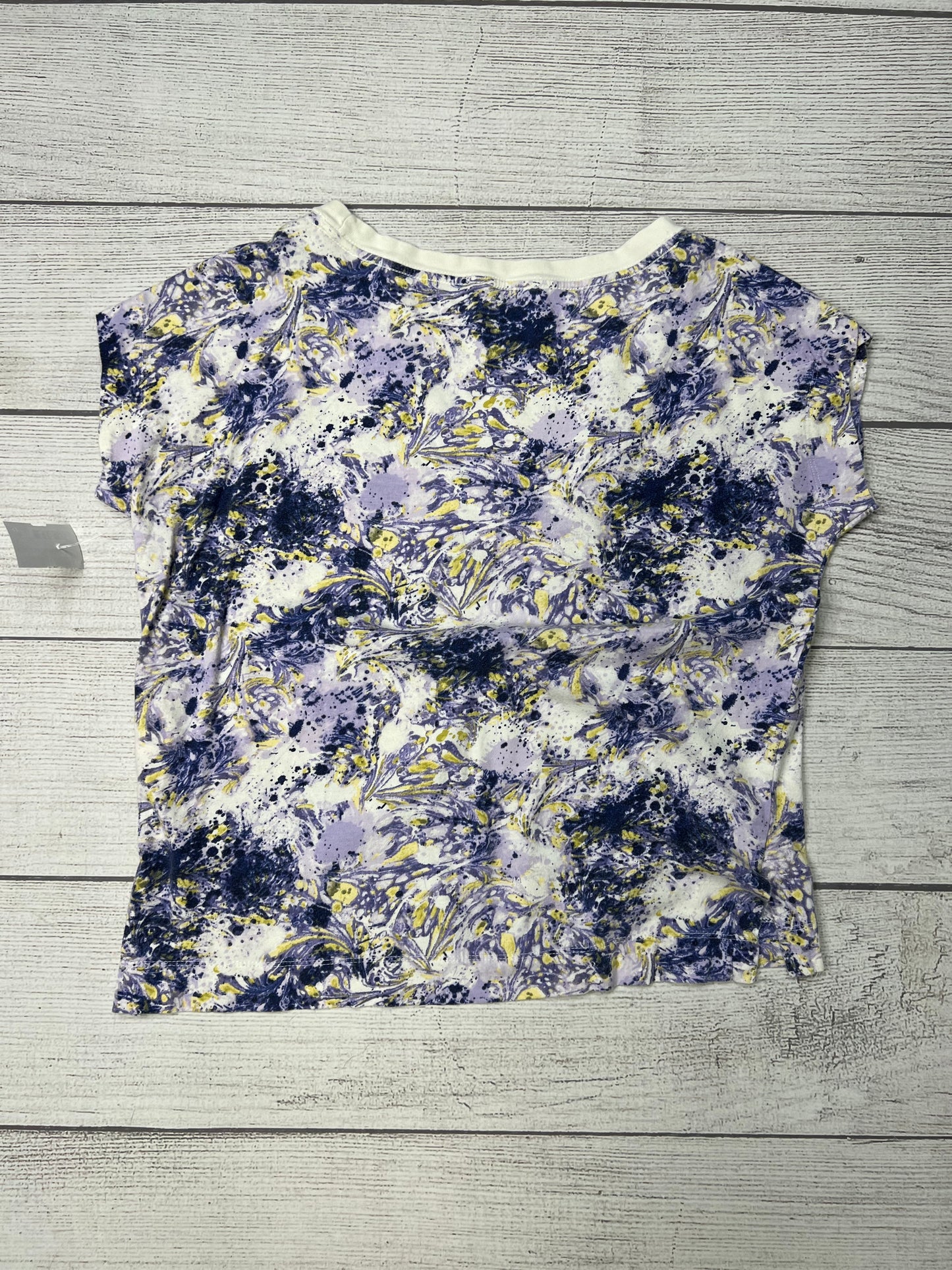 Blue Top Short Sleeve Anthropologie, Size M