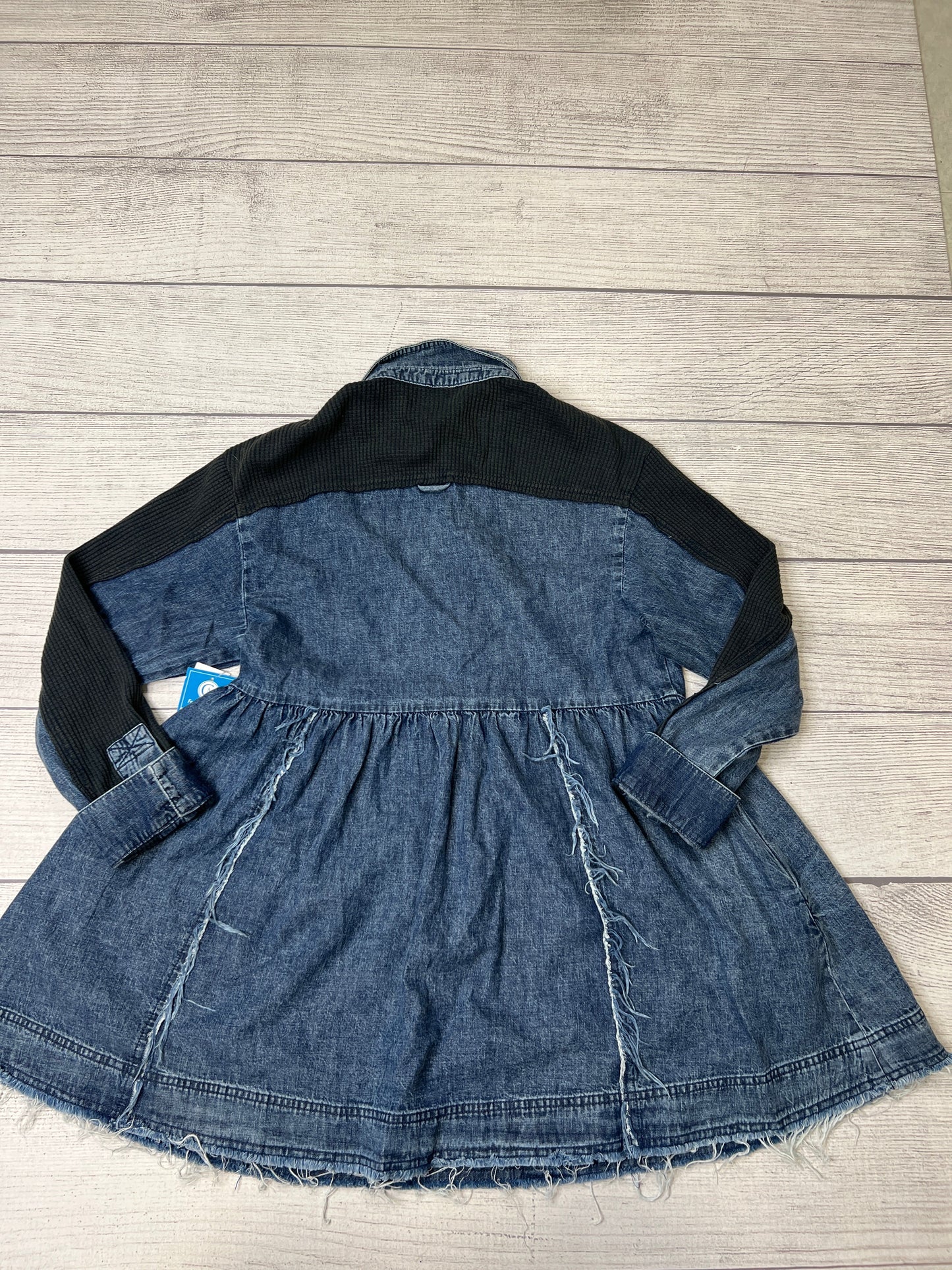 Denim Blue Dress Casual Short Free People, Size S