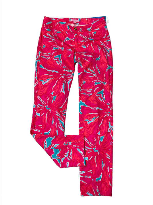 Pink Pants Ankle Lilly Pulitzer, Size 0