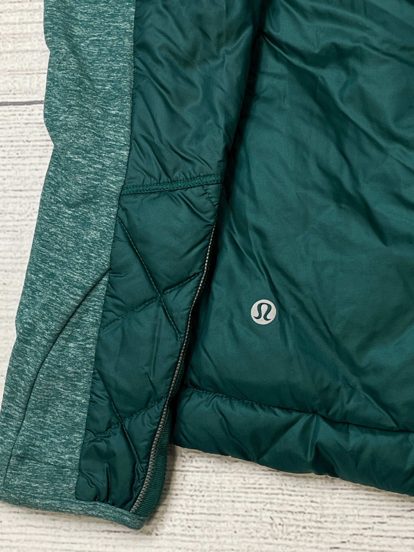 Green Coat Puffer & Quilted Lululemon, Size 4