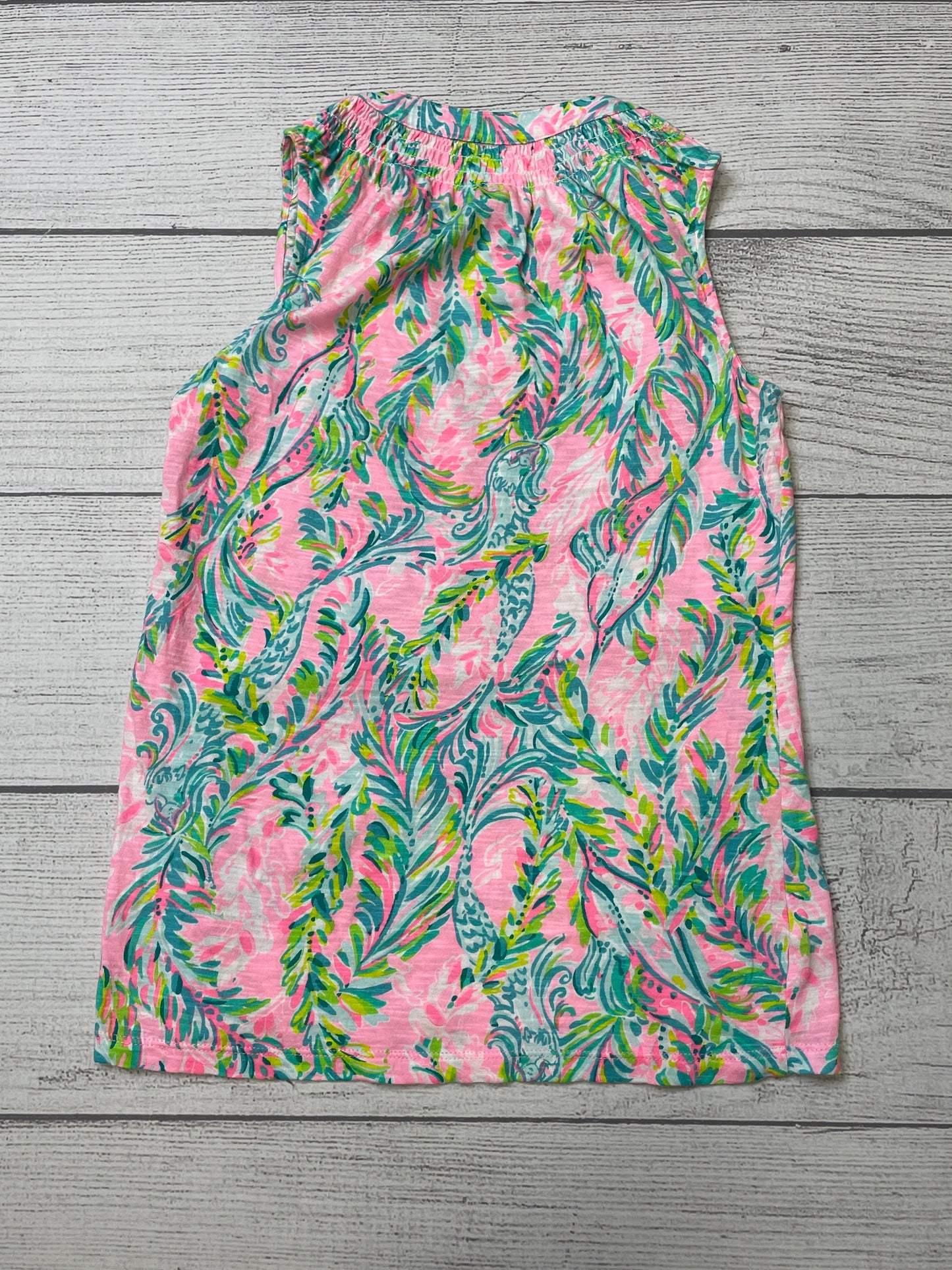 Pink Top Sleeveless Lilly Pulitzer, Size Xxs