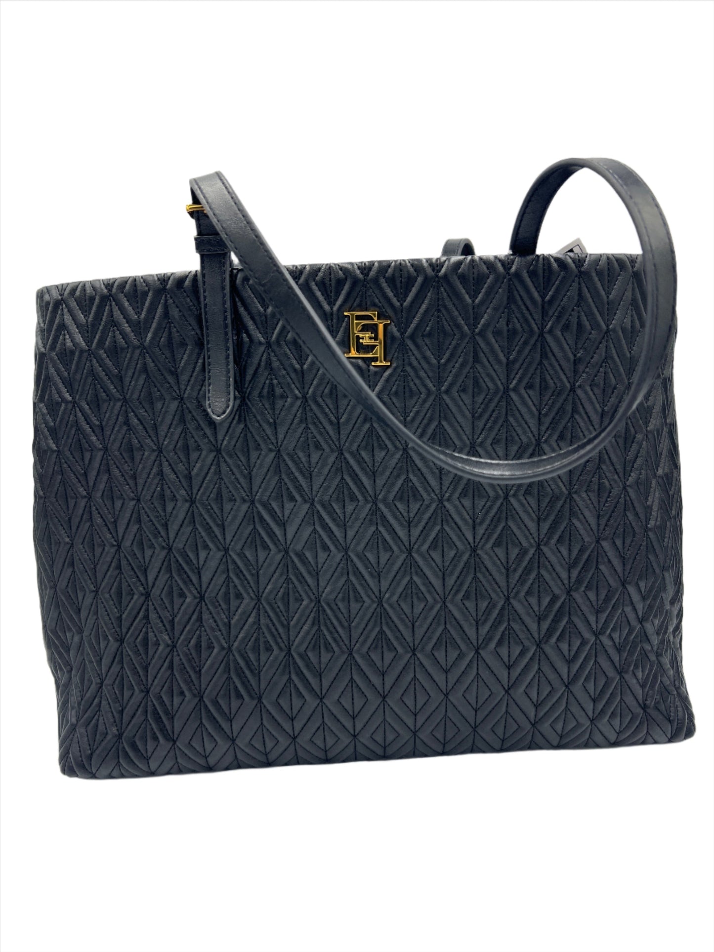 Leather Quilted Tote by Elisabetta Franchi