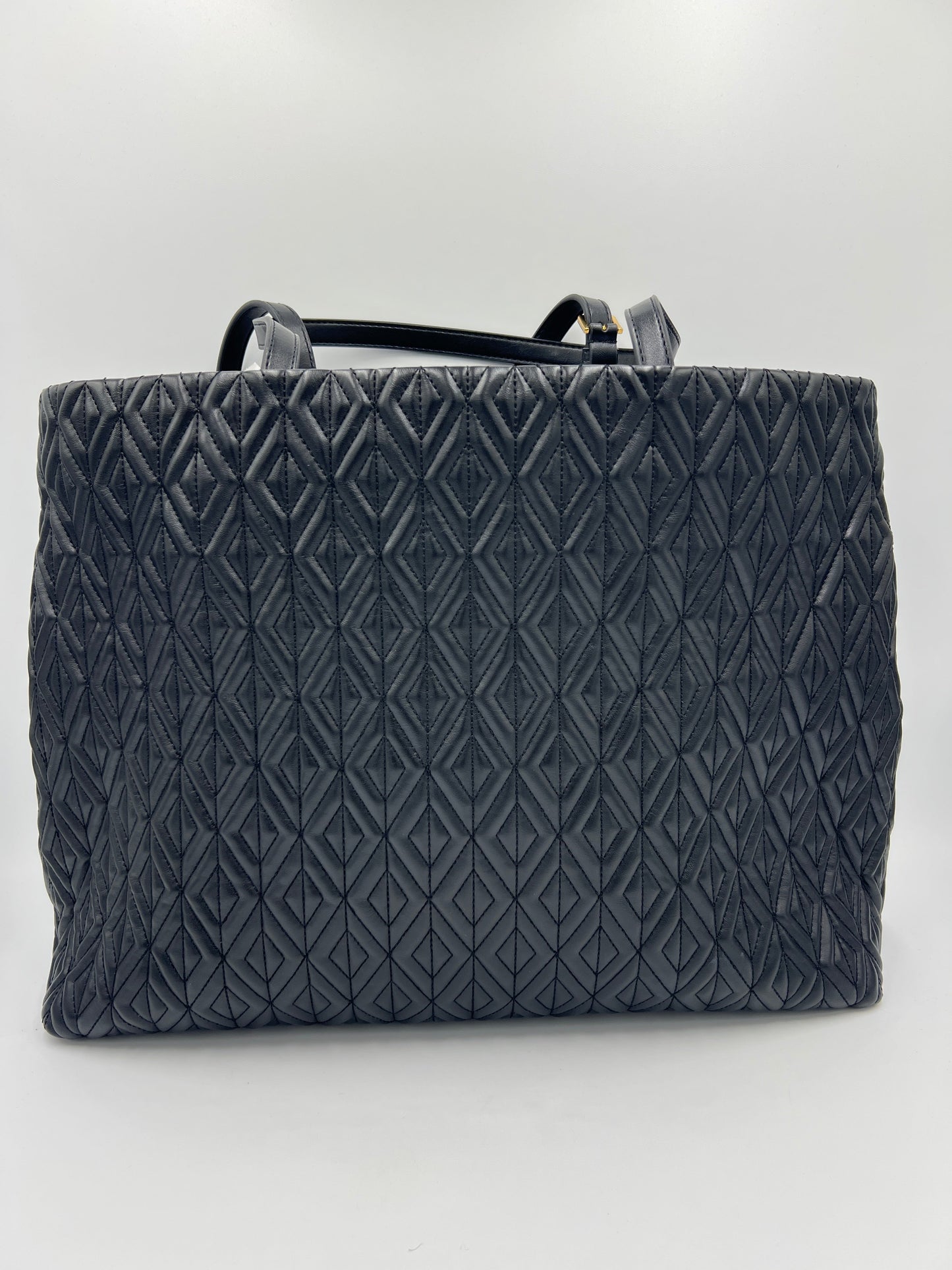 Leather Quilted Tote by Elisabetta Franchi