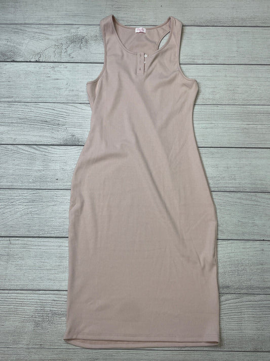 Dusty Pink Dress Casual Maxi Pink Lily, Size 2x