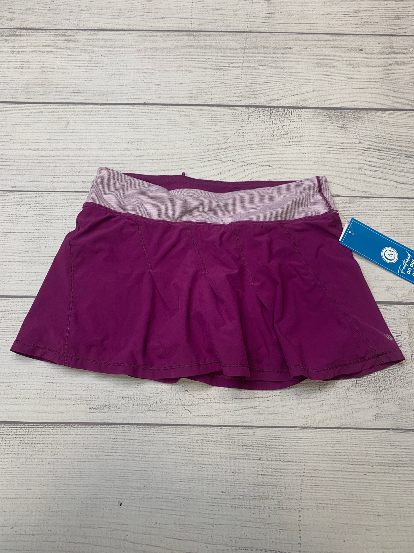 Purple Athletic Skirt Skort Lululemon, Size 6