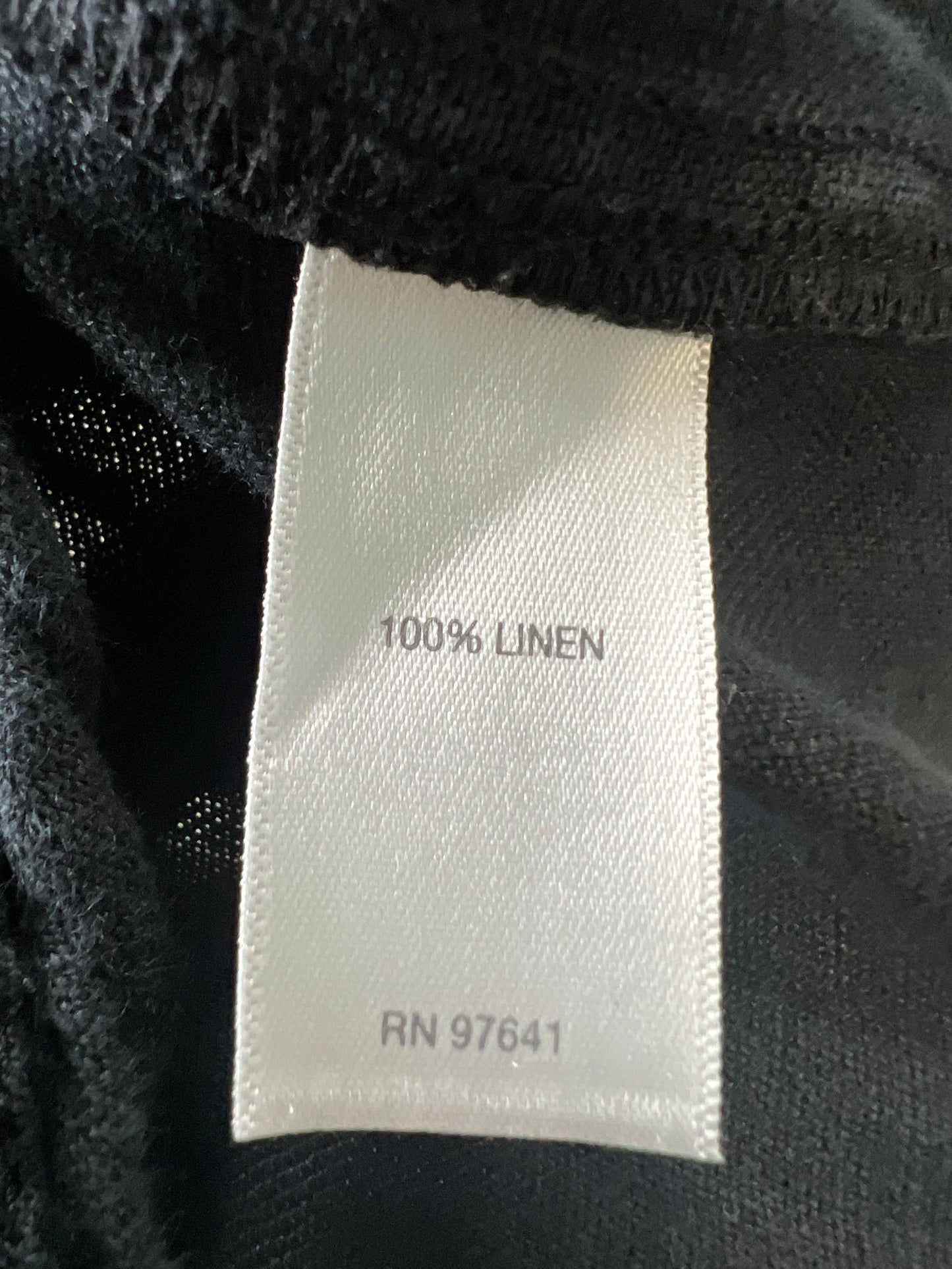 Black Pants Linen J Jill, Size 4x