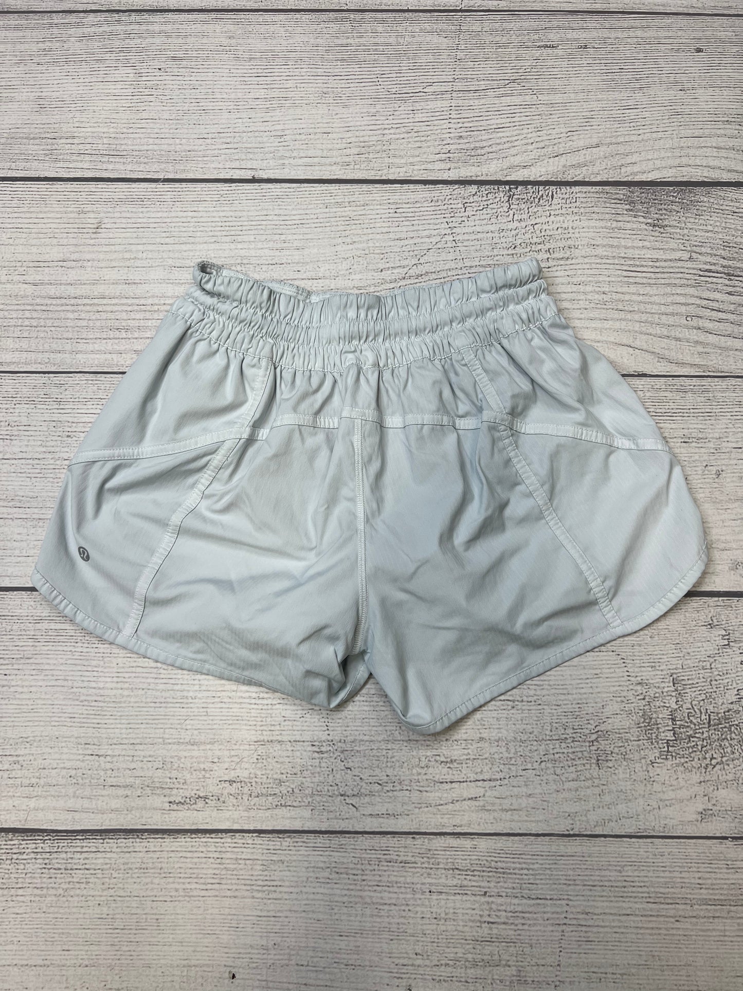 White Athletic Shorts Lululemon, Size 8