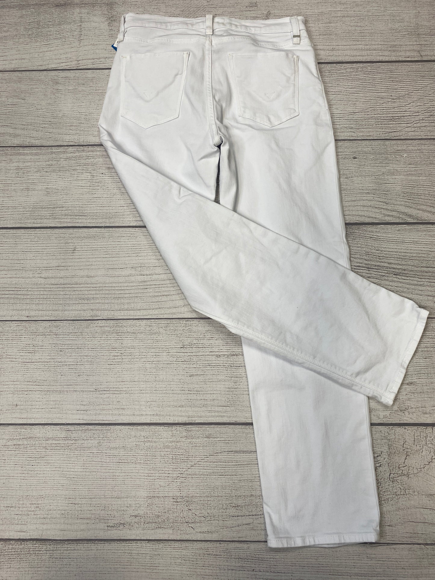White Jeans Designer Hudson, Size 4