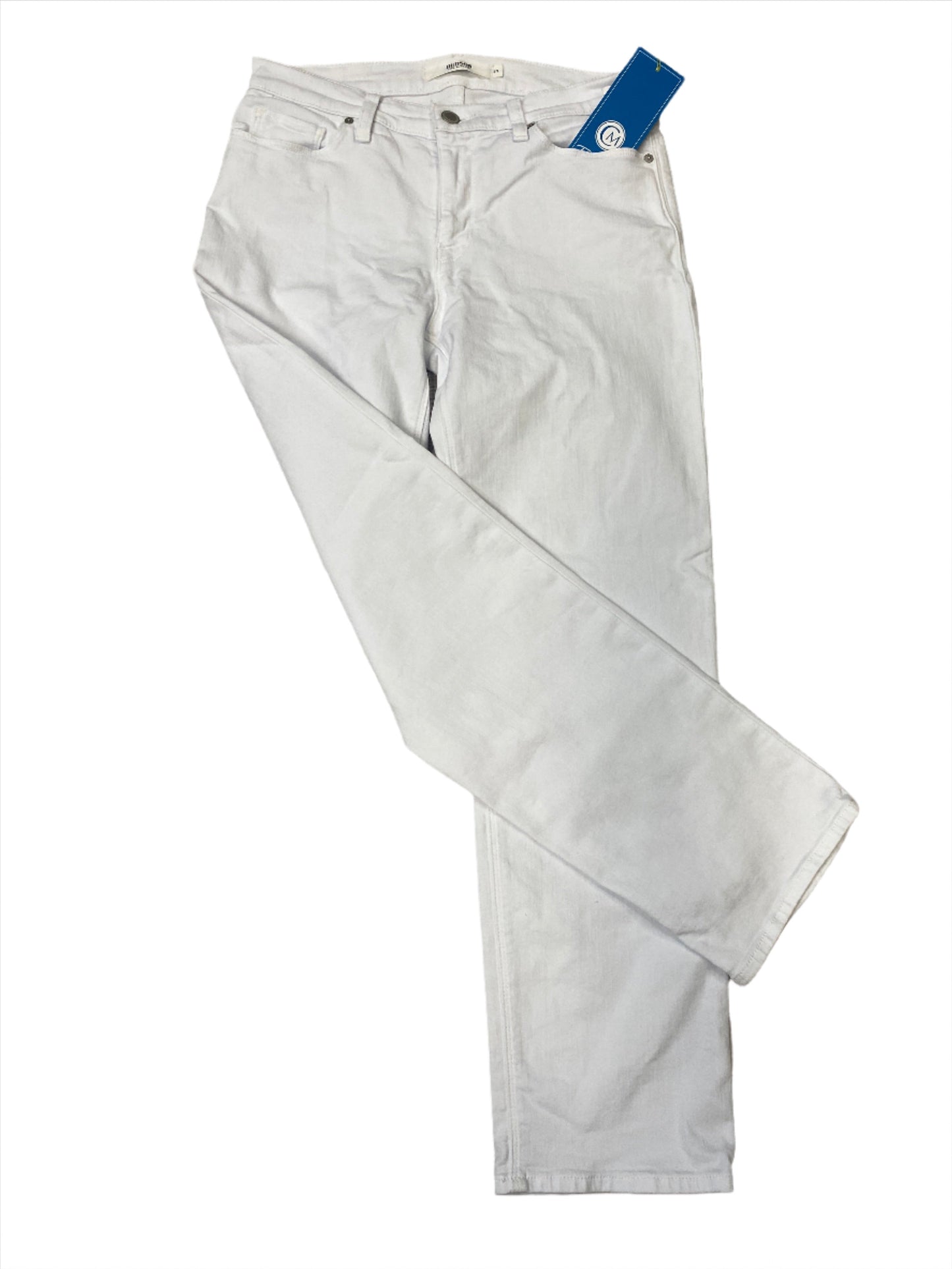 White Jeans Designer Hudson, Size 4