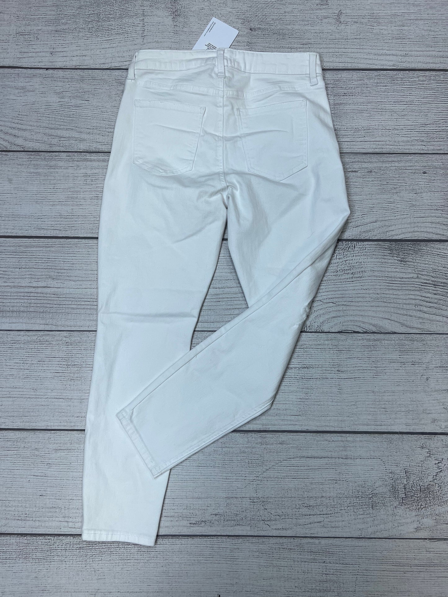 New! White Jeans Designer Pistola, Size 4