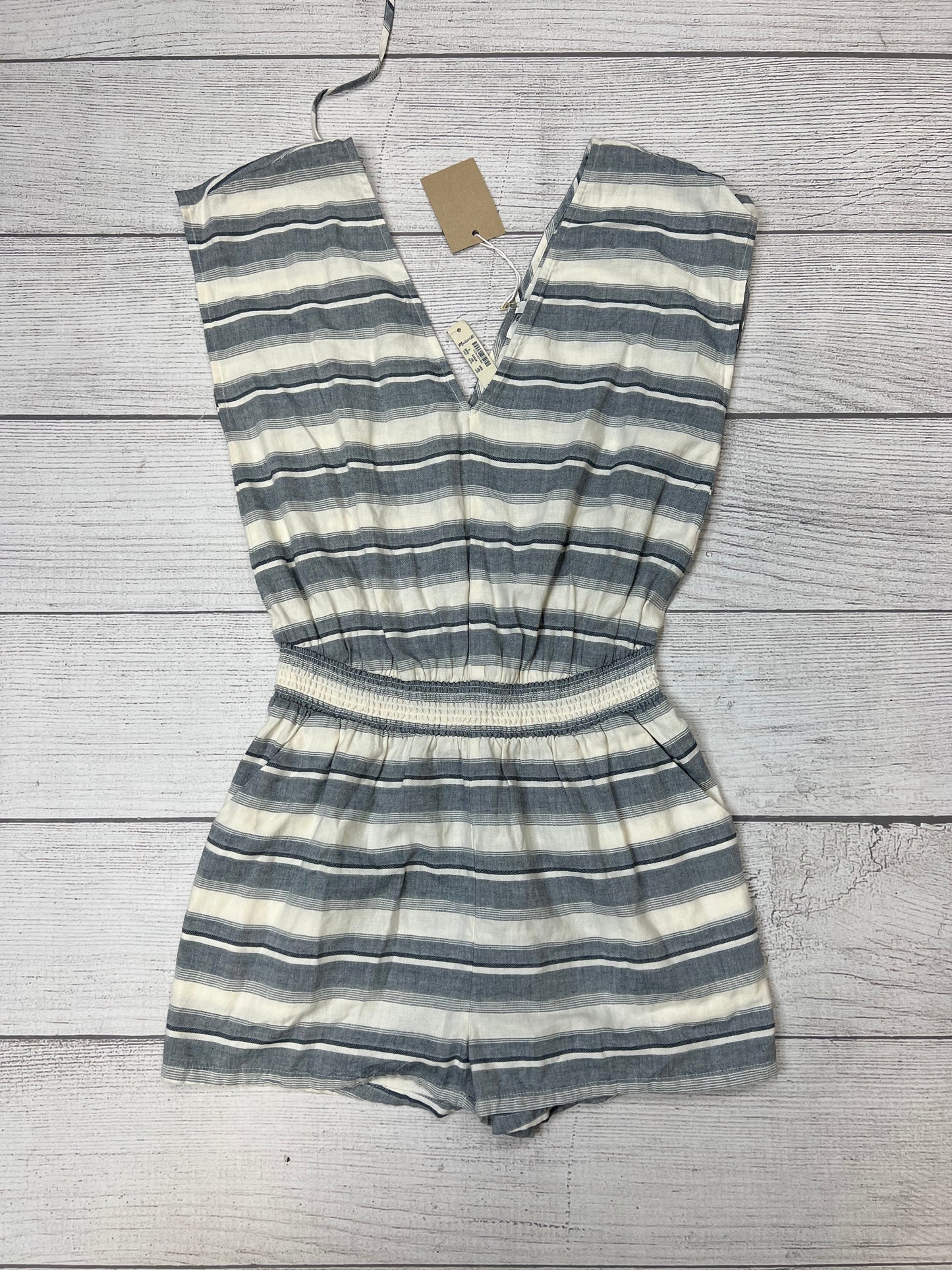 Striped Romper Madewell, Size S