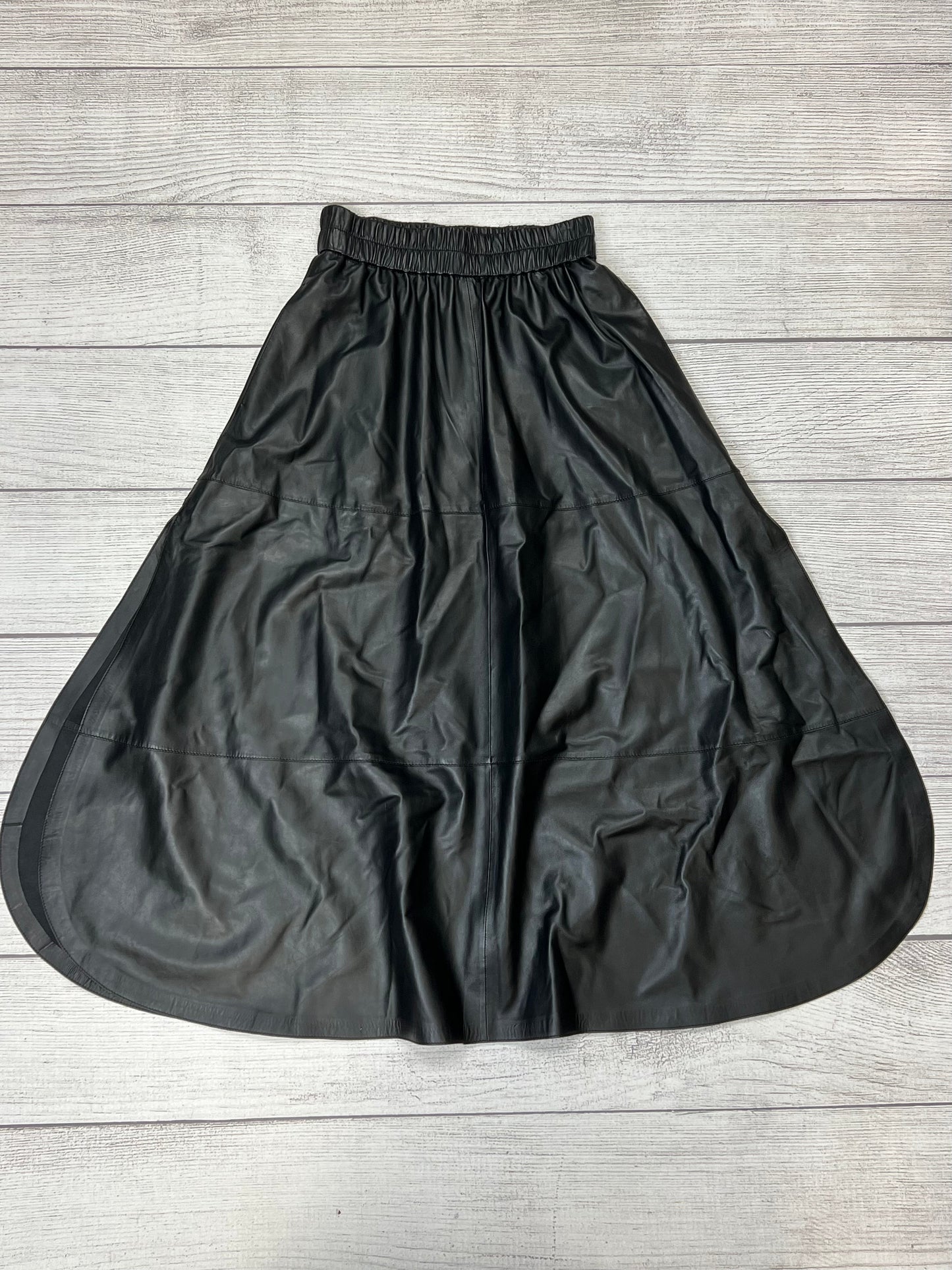 Leather Skirt Designer Massimo Dutti, Size S