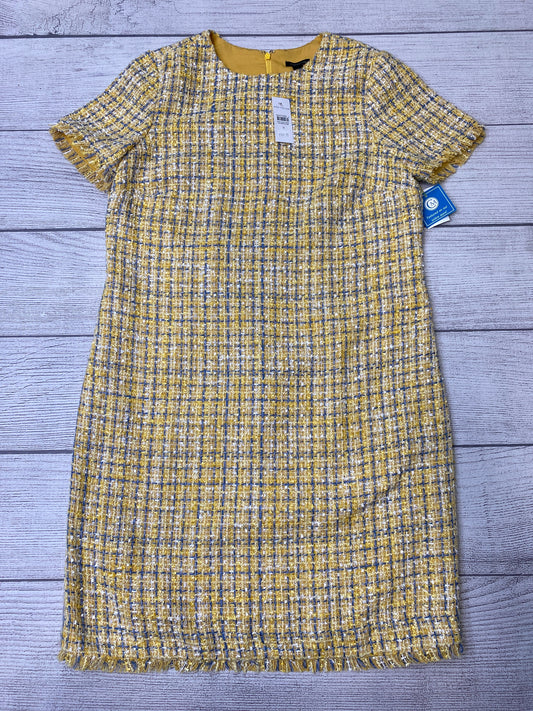 Yellow Dress Casual Short Ann Taylor, Size M
