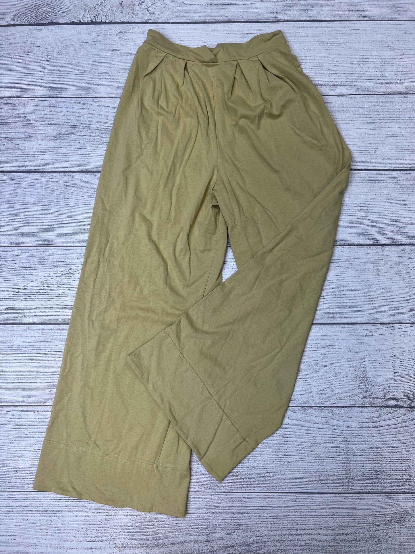 Green Pants Palazzo Free People, Size S