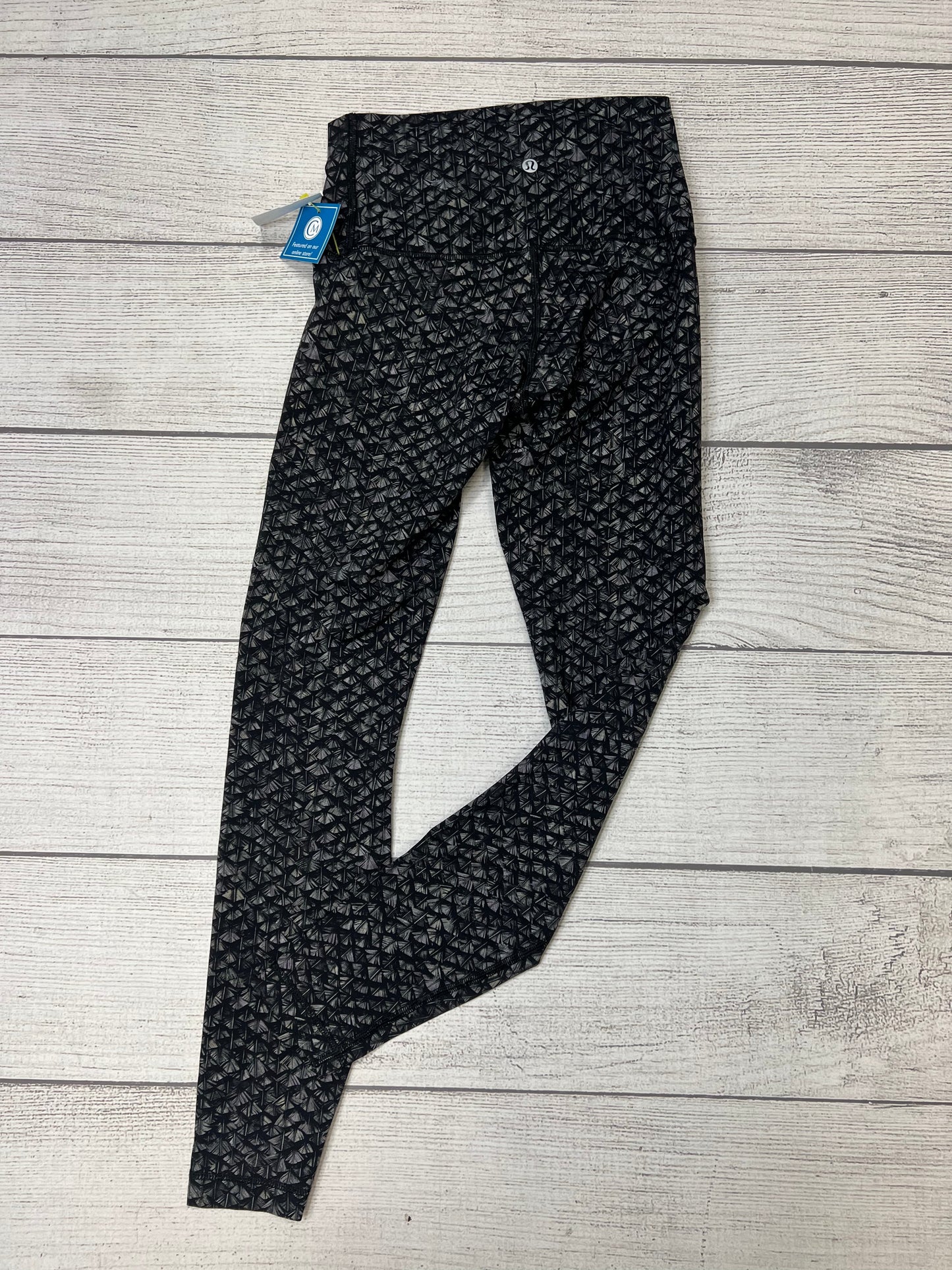 Print Athletic Leggings Lululemon, Size 6