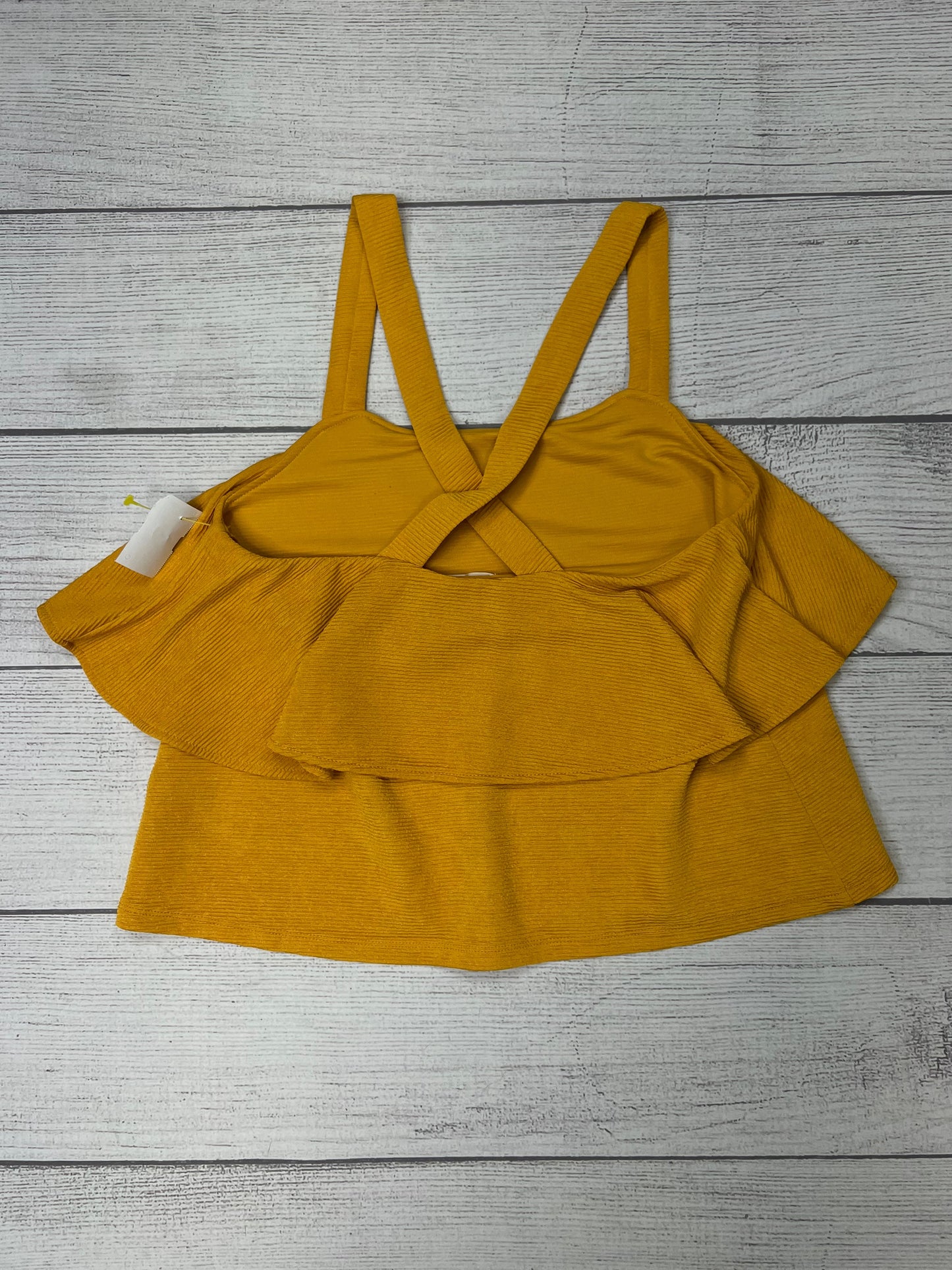 Yellow Top Sleeveless Madewell, Size M