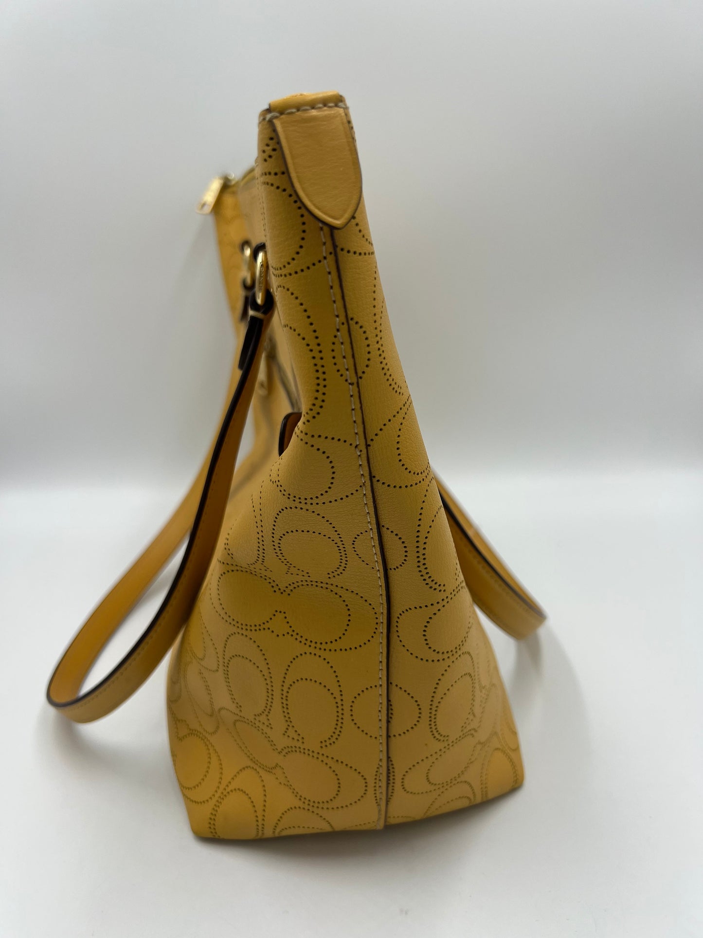 Like New! Zip-Top Designer Tote / Handbag by Coach