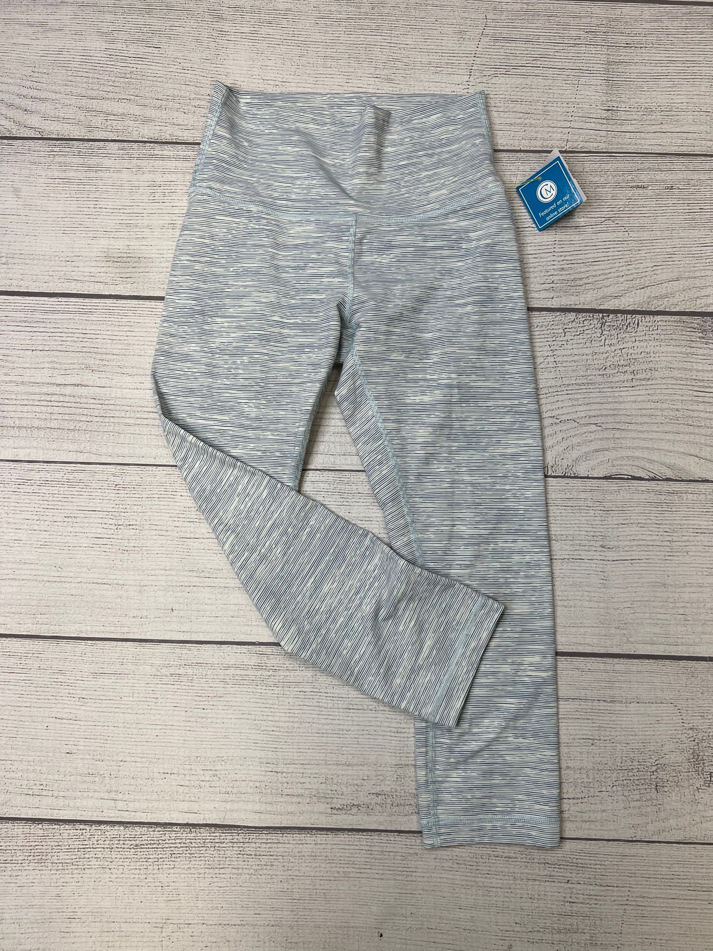 Blue Athletic Capris Lululemon, Size 6