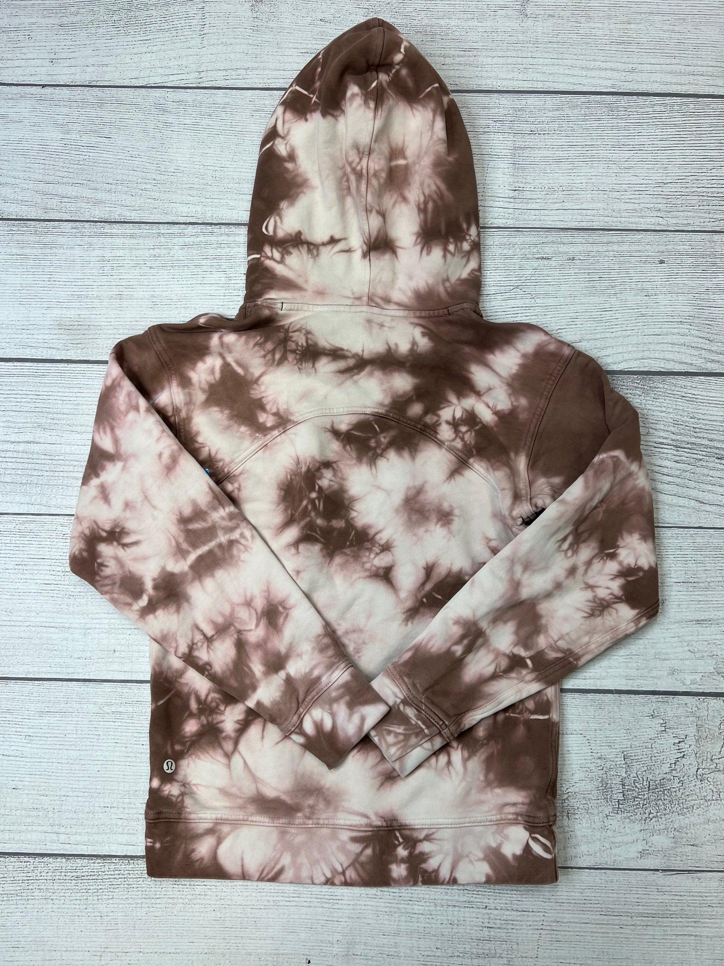 Tie Dye Athletic Sweatshirt Hoodie Lululemon, Size 4