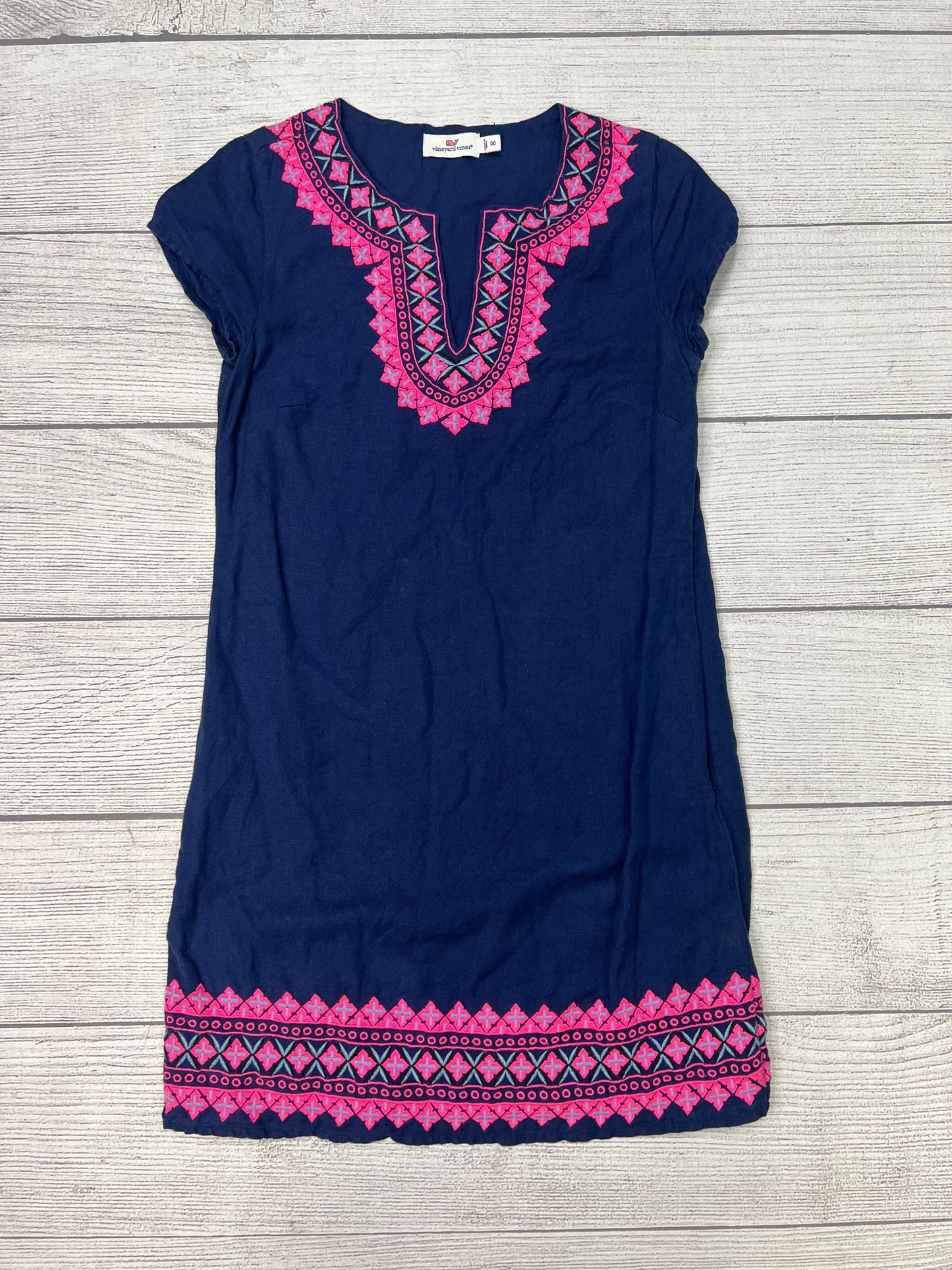 Dress Casual Short By Vineyard Vines In Blue, Size: 0