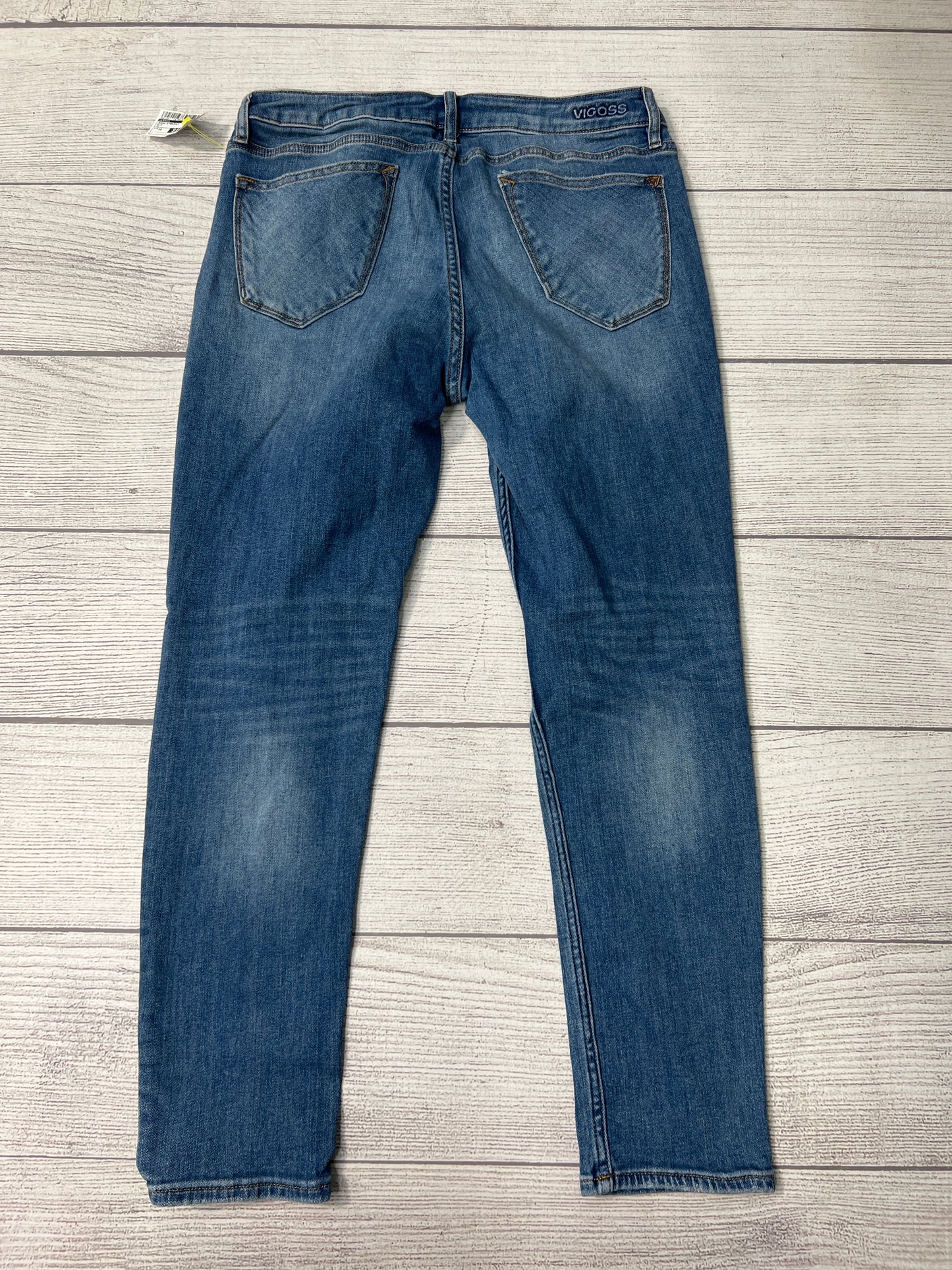 Jeans Straight By Vigoss In Blue, Size: 10