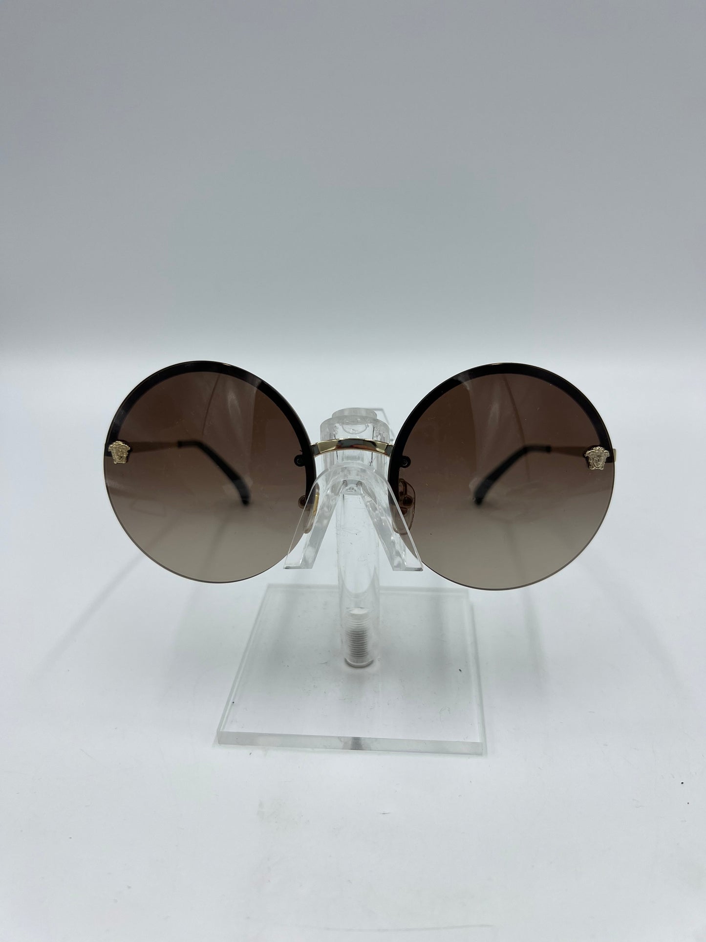 Versace Luxury Round Sunglasses