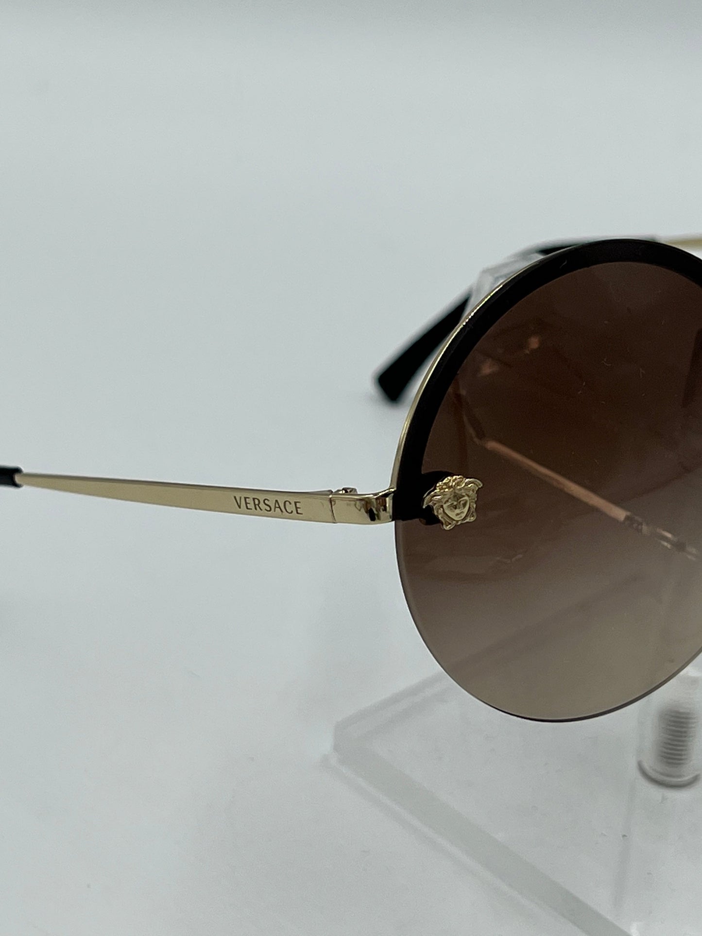 Versace Luxury Round Sunglasses