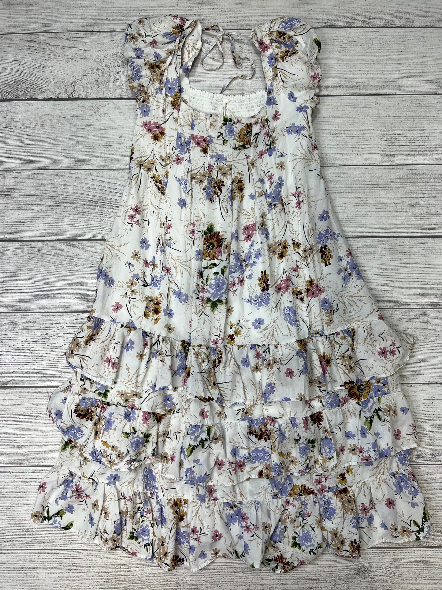 Dress Casual Maxi By Anthropologie In Floral, Size: M