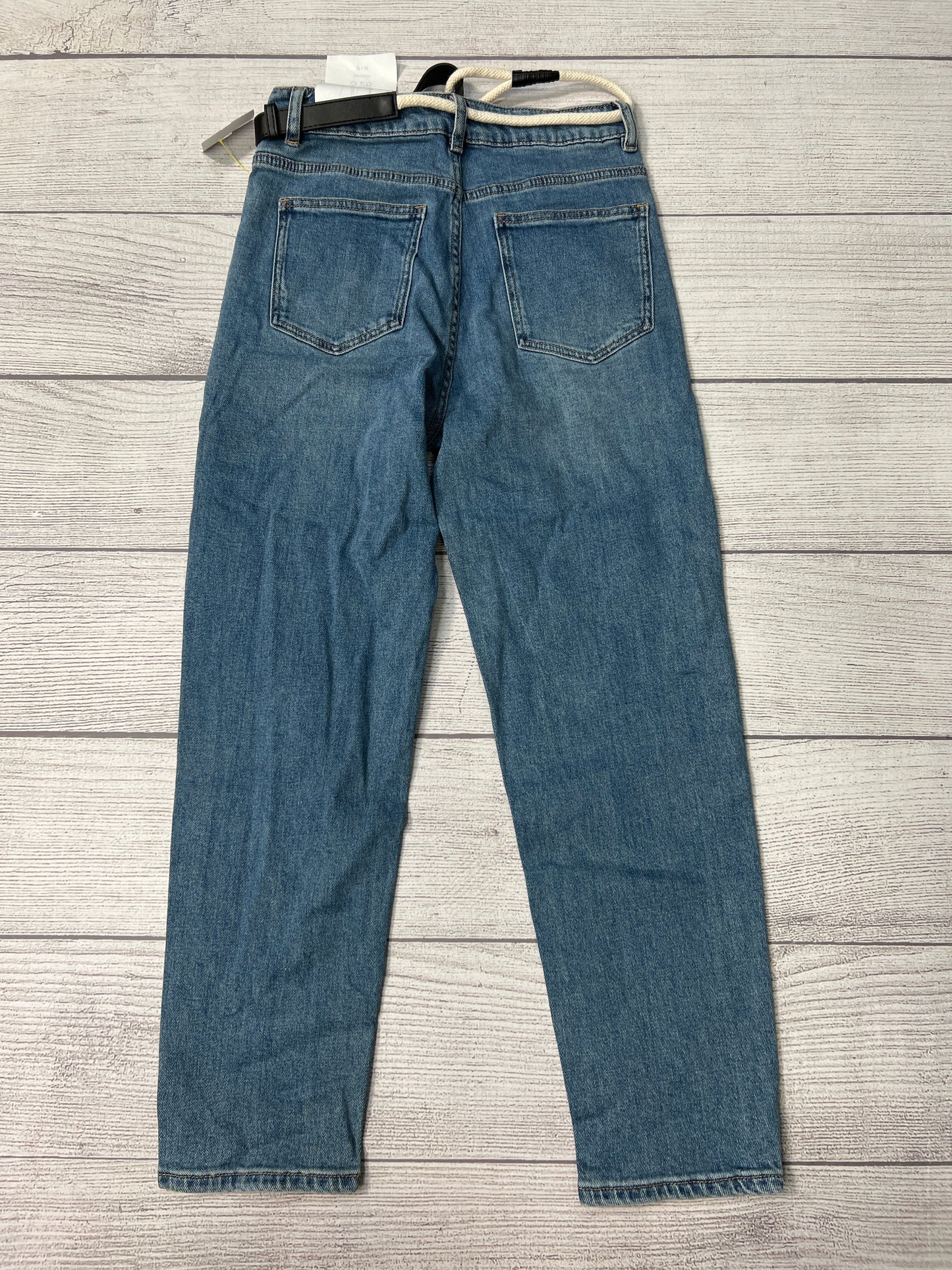 Jeans Straight By Urban Revivo In Blue, Size: 4