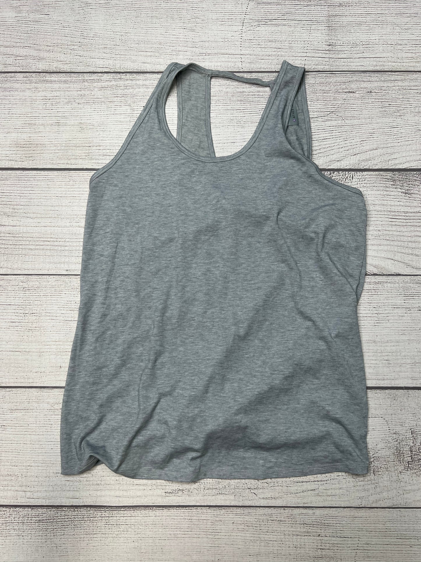 Athletic Tank Top By Athleta In Grey, Size: L