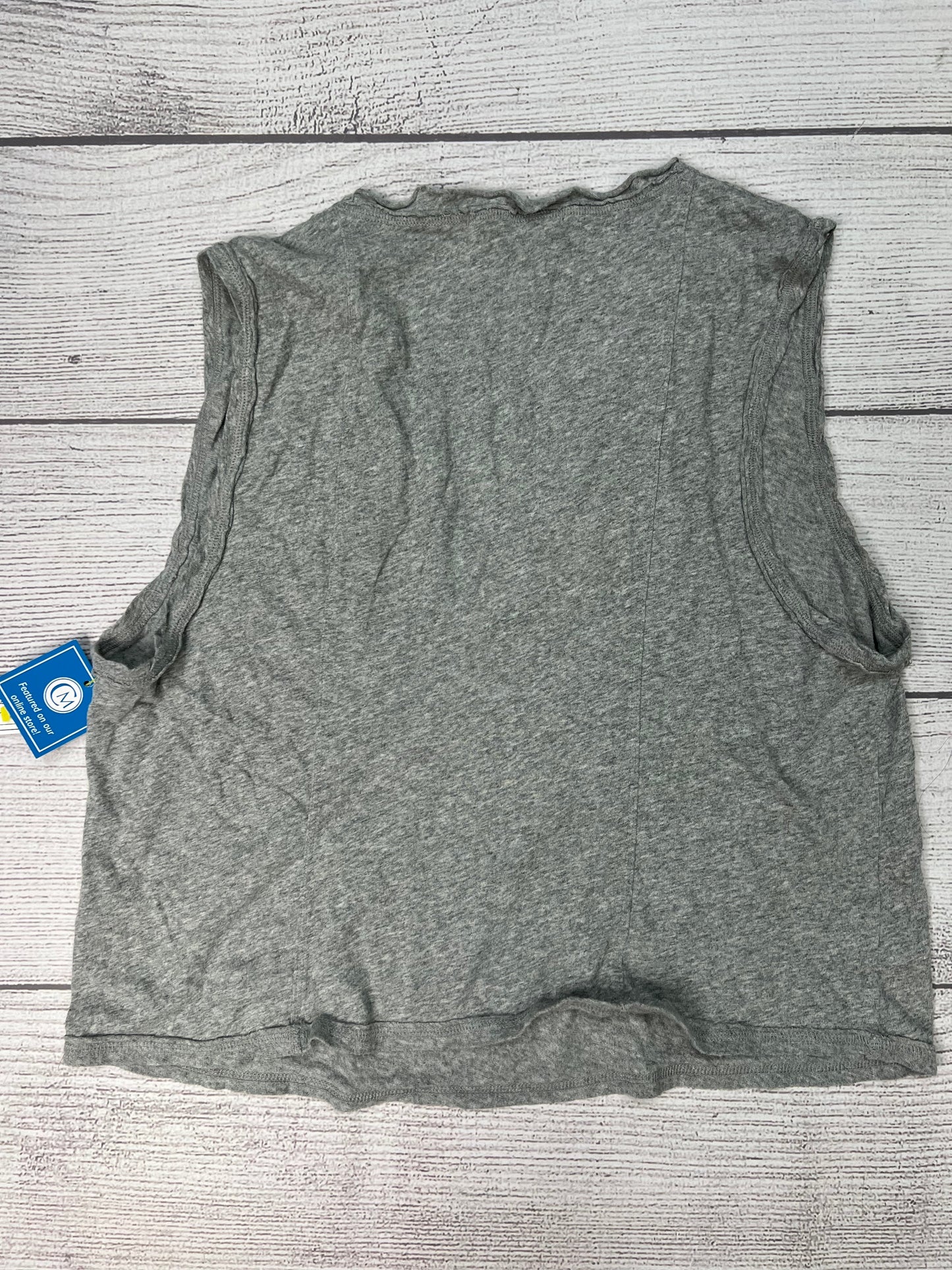 Top Sleeveless By We The Free In Grey, Size: M