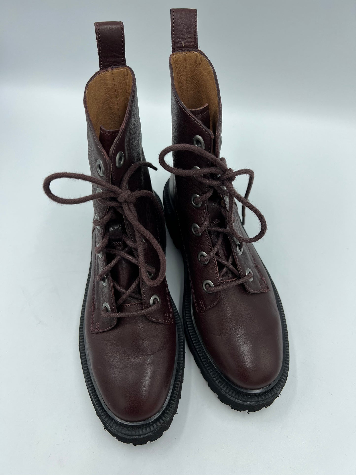 Boots Designer By Madewell In Maroon, Size: 5