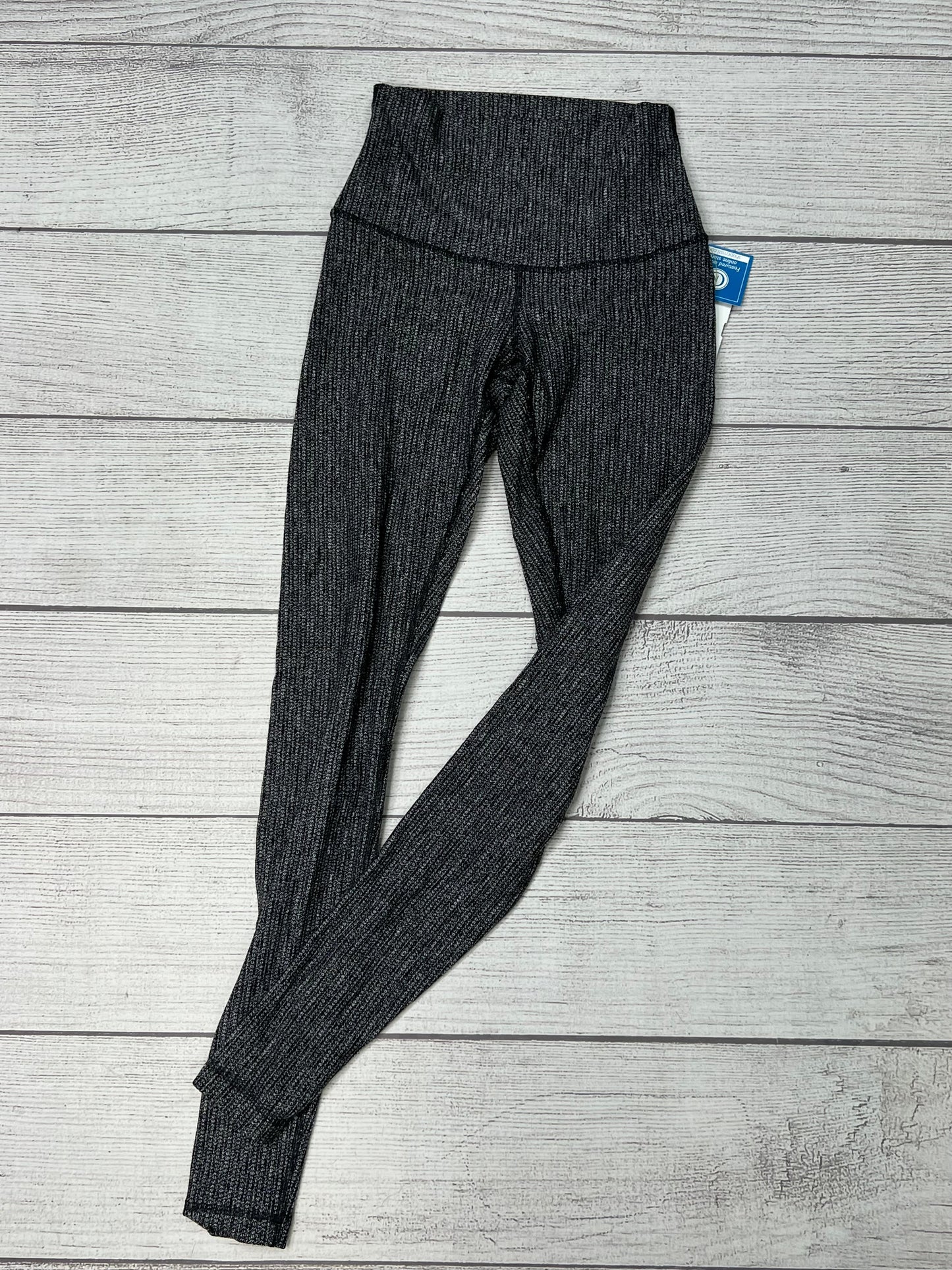 Athletic Leggings By Lululemon In Grey, Size: S