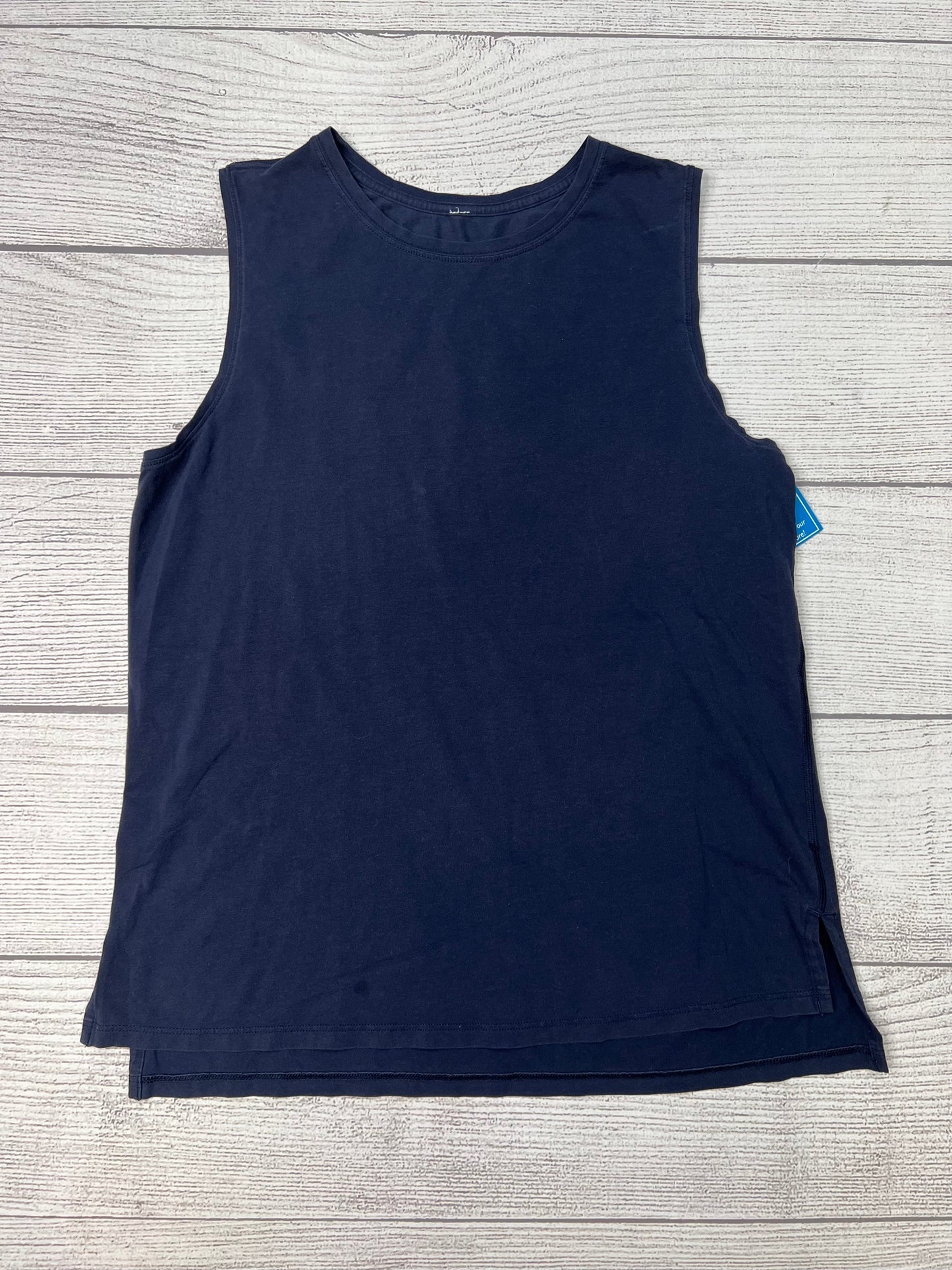 Athletic Tank Top By Lululemon In Navy, Size: M