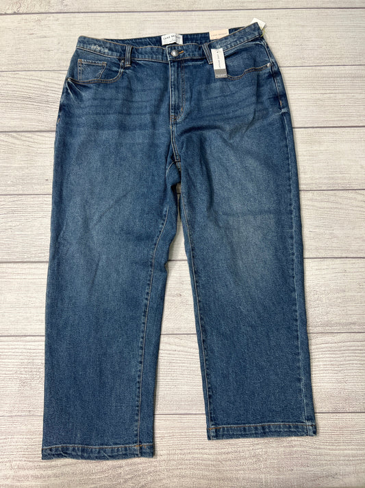 Jeans Straight By Lane Bryant In Blue, Size: 14