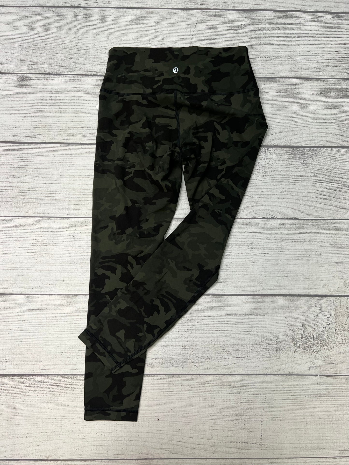 Athletic Leggings By Lululemon In Camoflauge, Size: 8