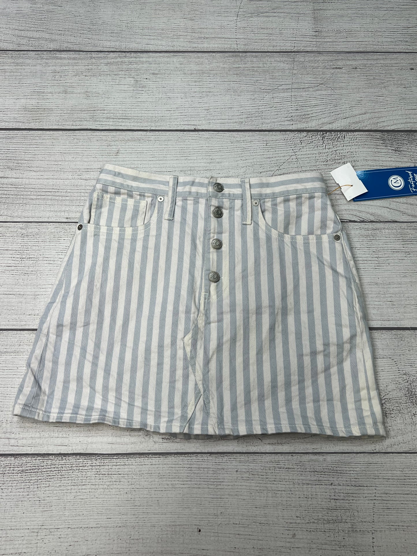 Skirt Mini & Short By Madewell In Denim, Size: 4